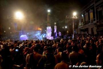 Telde se asusta con el Perro Maldito en Valsequillo (Foto Francisco Javier Santana, Acfi Press y TA)